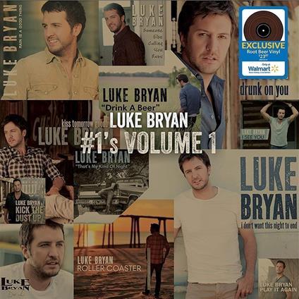 #1s Vol. 1 (Brown Swirl Vinyl) - Vinile LP di Luke Bryan