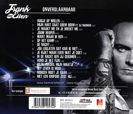 Onverslaanbaar - CD Audio di Frank Van Etten - 2