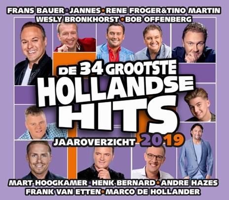 Hollandse Hits Jaaroverzicht 2019 - CD Audio