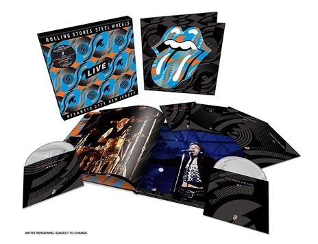 Steel Wheels Live (Box Set 3 CD + DVD + Blu-ray Edition) - CD Audio + DVD + Blu-ray di Rolling Stones - 2