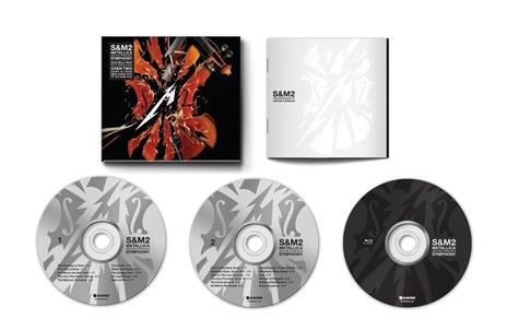 S&M2 (2 CD + Blu-ray) - CD Audio + Blu-ray di Metallica,San Francisco Symphony Orchestra - 2