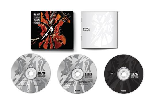 S&M2 (2 CD + DVD) - CD Audio + DVD di Metallica,San Francisco Symphony Orchestra - 2