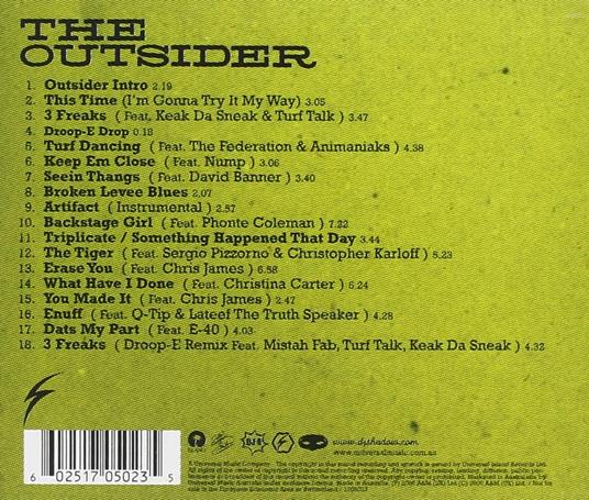 Outsider, The - CD Audio di DJ Shadow - 2