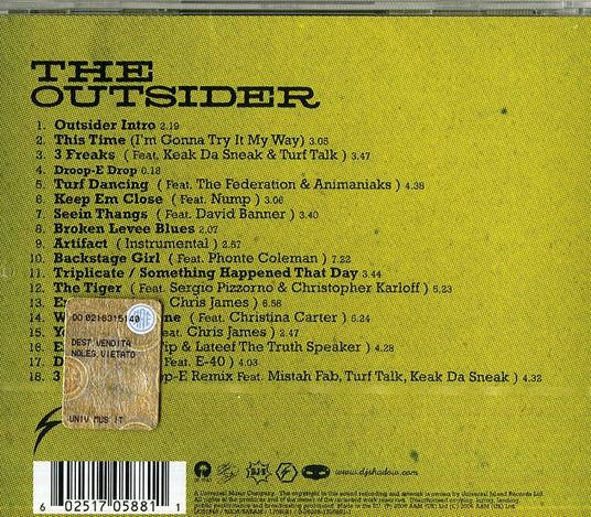 The Outsider - CD Audio di DJ Shadow - 2