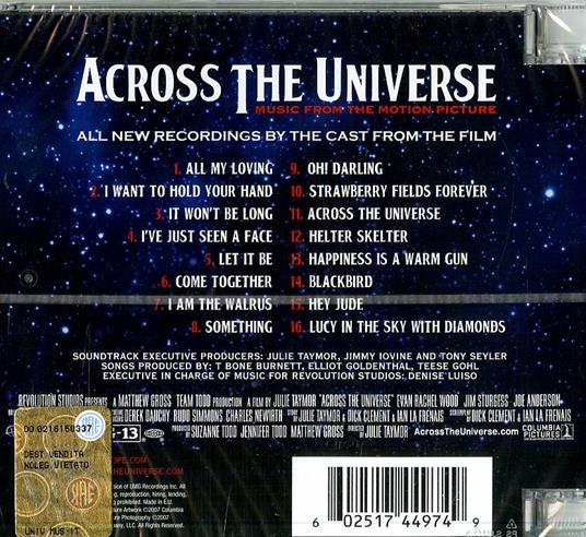 Across the Universe (Colonna sonora) - CD Audio - 2