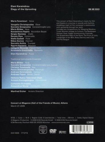 Eleni Karaindrou. Elegy of the Uprooting (DVD) - DVD di Eleni Karaindrou,Alexandros Myrat - 2