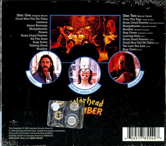 Bomber (Deluxe Edition) - CD Audio di Motörhead - 2