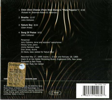 The John Coltrane Quartet - CD Audio di John Coltrane - 2