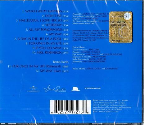 My Way (40th Anniversary Edition) - CD Audio di Frank Sinatra - 2