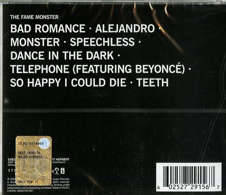 The Fame Monster - CD Audio di Lady Gaga - 2