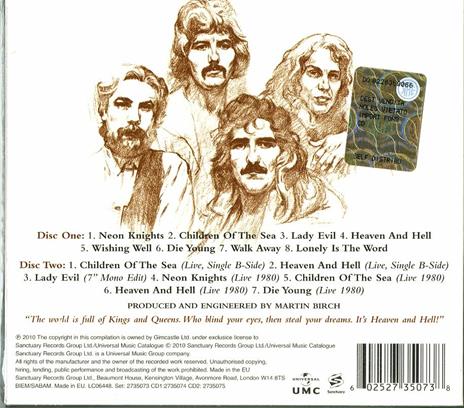 Heaven and Hell (Deluxe Edition) - CD Audio di Black Sabbath - 2