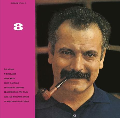 N.8 - Vinile LP di Georges Brassens