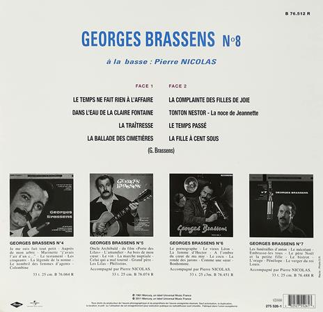 N.8 - Vinile LP di Georges Brassens - 2