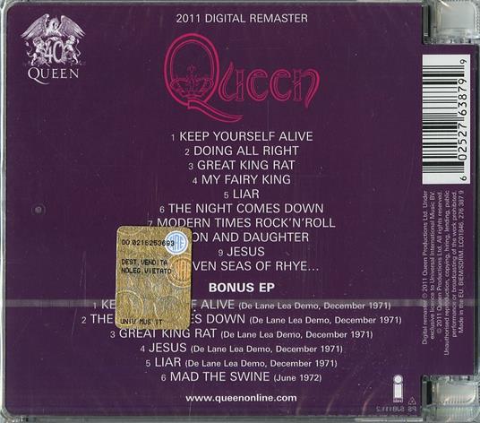 Queen (Deluxe Edition) - CD Audio di Queen - 2