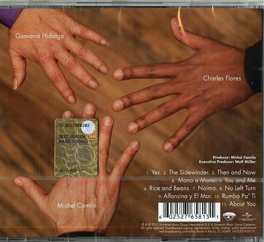 Mano a mano - CD Audio di Michel Camilo - 2