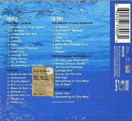 Nevermind (20th Anniversary Deluxe Edition) - CD Audio di Nirvana - 2