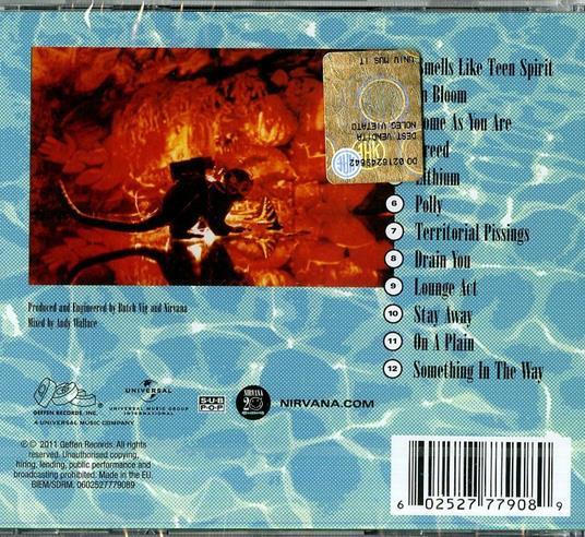 Nevermind (Remastered) - CD Audio di Nirvana - 2