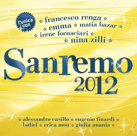 Sanremo 2012 - CD Audio