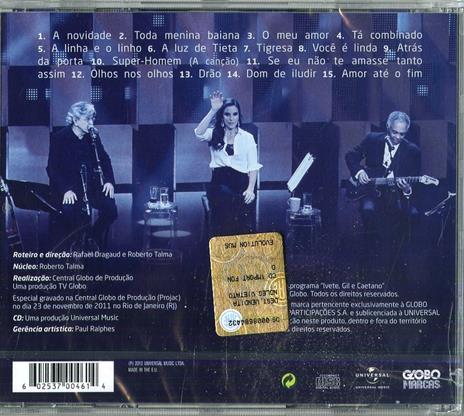 Especial. Ivete, Gil, Caetano - CD Audio di Caetano Veloso,Gilberto Gil,Ivete Sangalo - 2