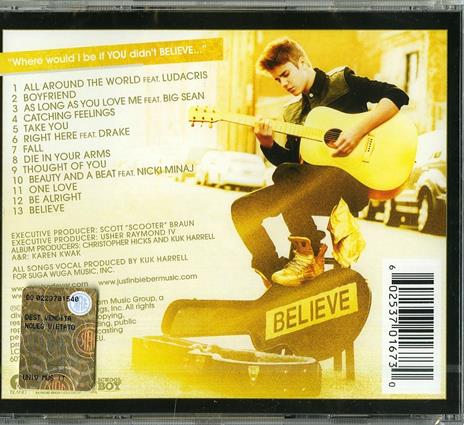 Believe - CD Audio di Justin Bieber - 2