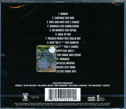 I Am Not a Human Being II - CD Audio di Lil' Wayne - 2