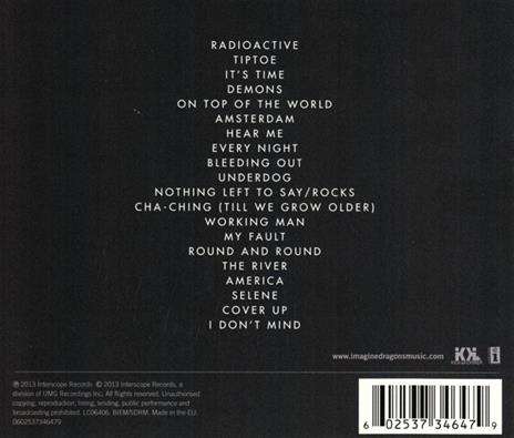 Night Visions (Deluxe Edition) - CD Audio di Imagine Dragons - 2