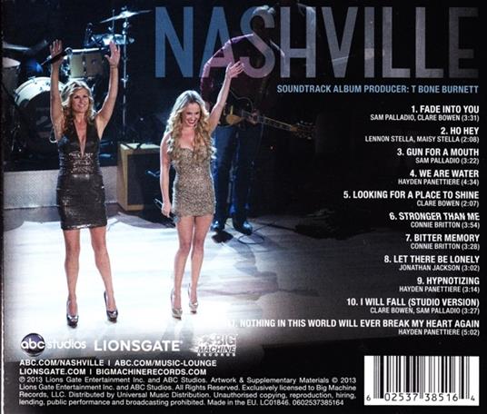 The Music of Nashville. Season 1 vol.2 (Colonna sonora) - CD Audio - 2