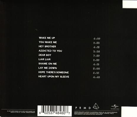 True - CD Audio di Avicii - 2