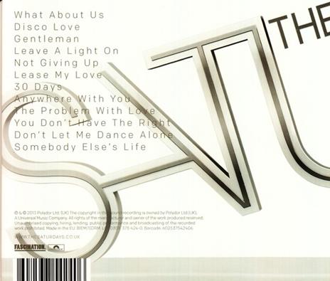 Living for the Weekend - CD Audio di Saturdays - 2