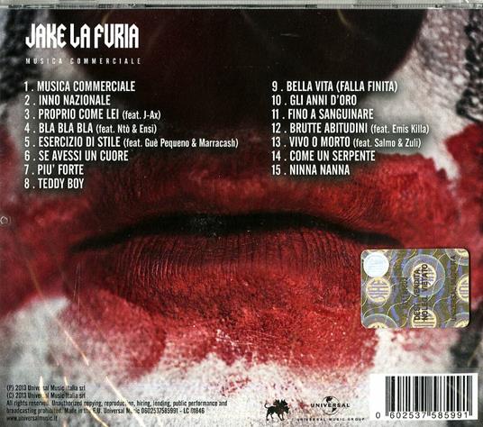 Musica commerciale - CD Audio di Jake La Furia - 2