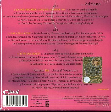 Adriano - CD Audio di Adriano Celentano - 2