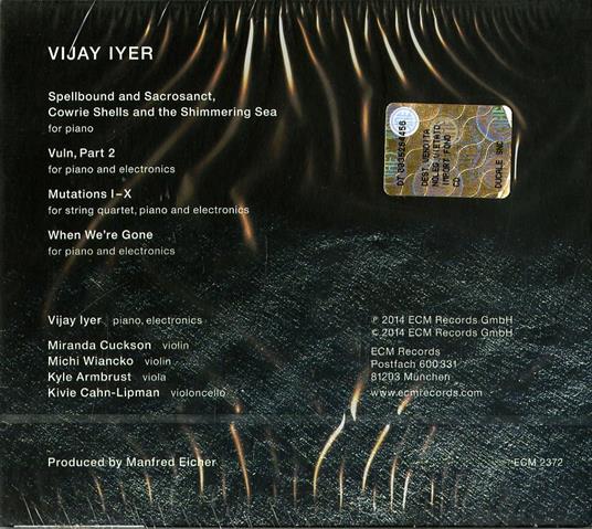 Mutations - CD Audio di Vijay Iyer - 2