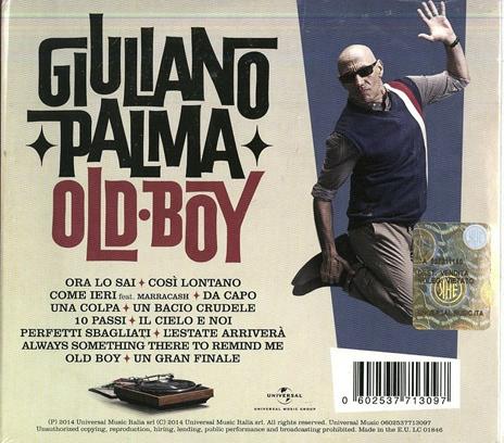 Old Boy - CD Audio di Giuliano Palma - 2
