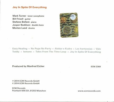 Joy in Spite of Everything - CD Audio di Stefano Bollani - 2
