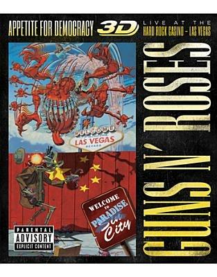 Guns N' Roses. Appetite For Democracy. Live At The Hard Rock Casino 3D (Blu-ray) - Blu-ray di Guns N' Roses