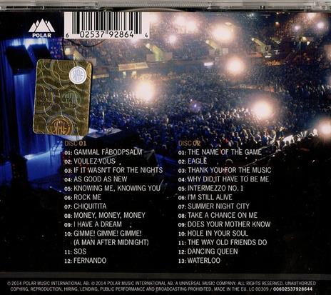 Live at Wembley Arena - CD Audio di ABBA - 2
