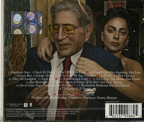 Cheek to Cheek (Deluxe Edition) - CD Audio di Tony Bennett,Lady Gaga - 2