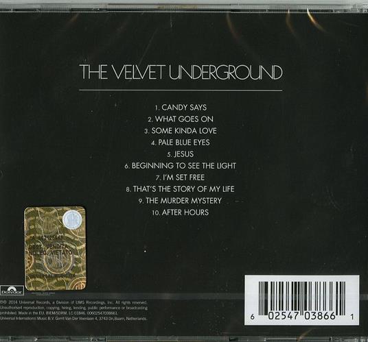 Velvet Underground - CD Audio di Velvet Underground - 2
