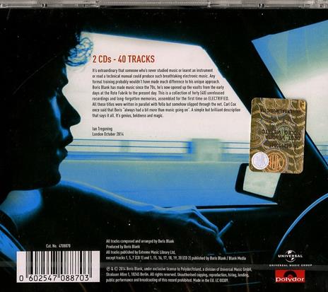 Electrified - CD Audio di Boris Blank - 2