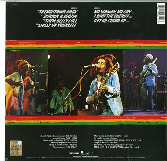 Live! (Limited Edition) - Vinile LP di Bob Marley & the Wailers - 2