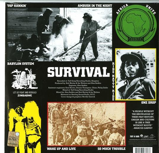 Survival (Limited Edition) - Vinile LP di Bob Marley & the Wailers - 2