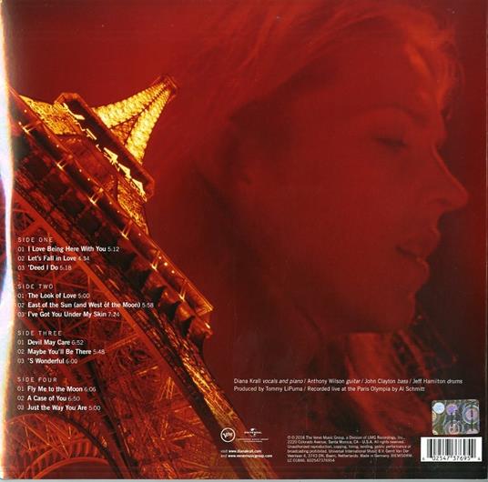 Live in Paris - Vinile LP di Diana Krall - 2
