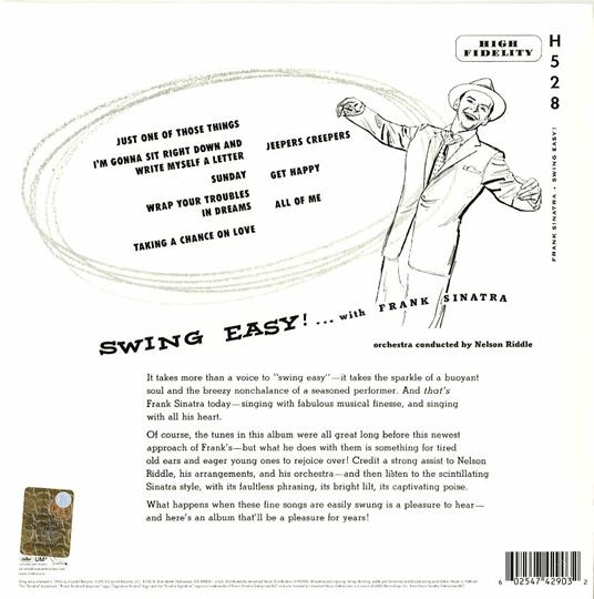 Swing Easy! - Vinile LP di Frank Sinatra - 2