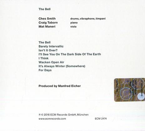 The Bell - CD Audio di Ches Smith - 2