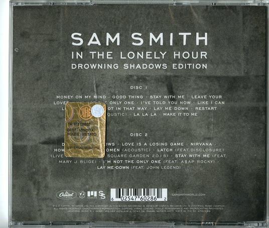 In the Lonely Hour (Drowing Shadows Edition) - CD Audio di Sam Smith - 2