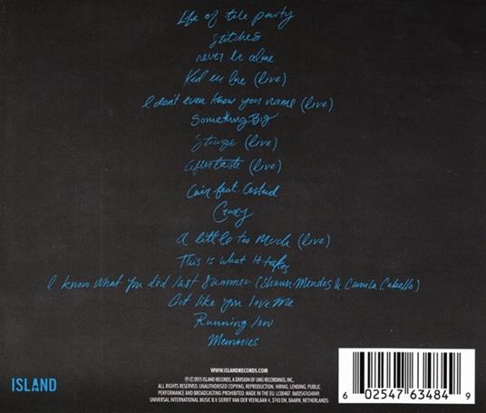 Handwritten Revisited - CD Audio di Shawn Mendes - 2