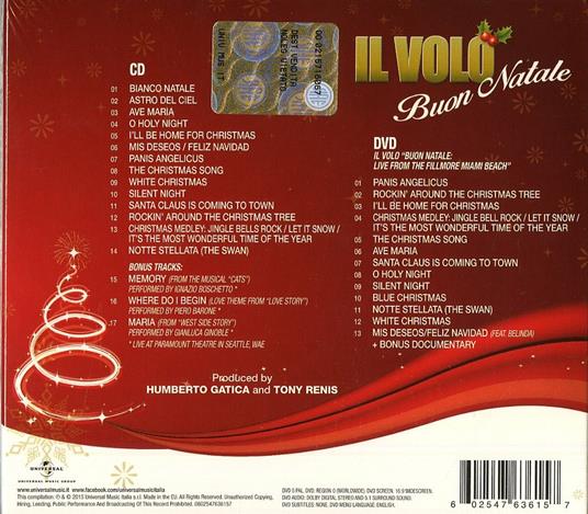Buon Natale (Deluxe Edition) - CD Audio + DVD di Il Volo - 2