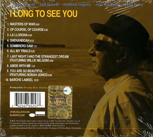 I Long to See You - CD Audio di Charles Lloyd,Marvels - 2