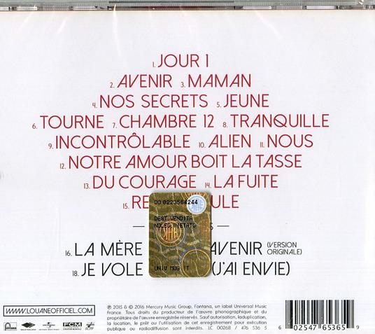 Chambre 12 - CD Audio di Louane - 2