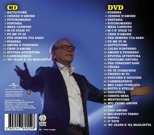 Concerto anni 80... e non solo - CD Audio + DVD di Nino D'Angelo - 2